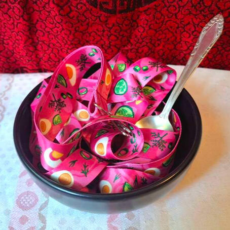 Pink Soup Lanyard